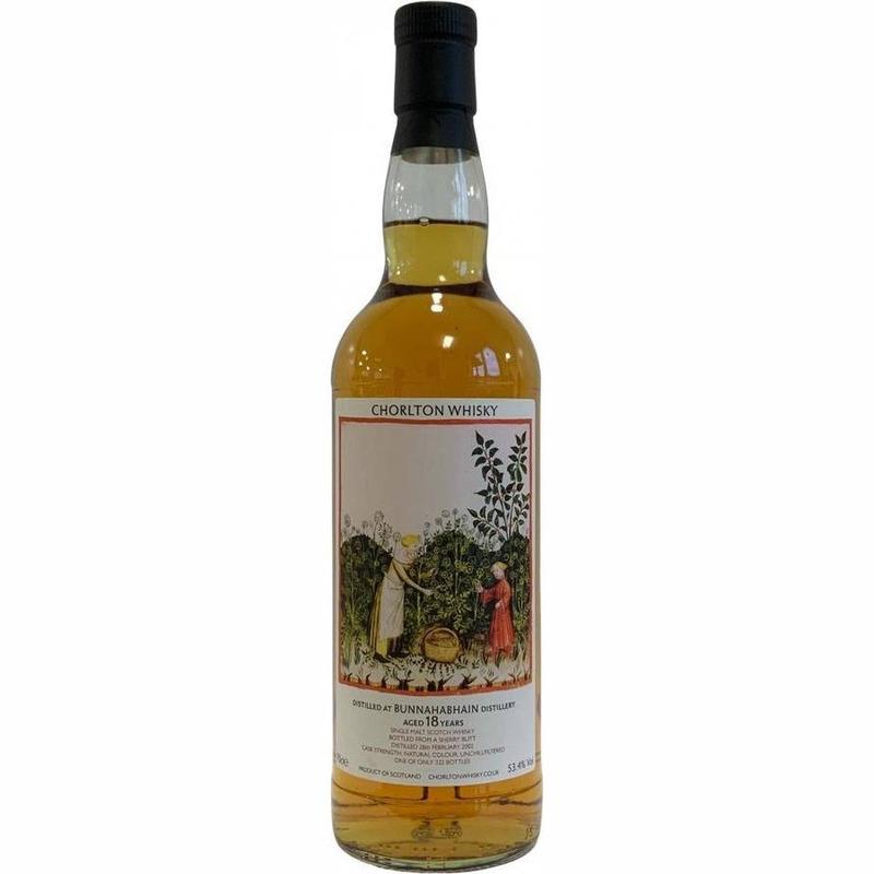 Bunnahabhain 18 Year Old 2002 Chorlton 53.4% 70cl
