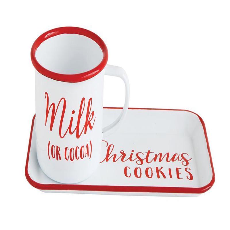 Christmas Cookies Tin With Mug