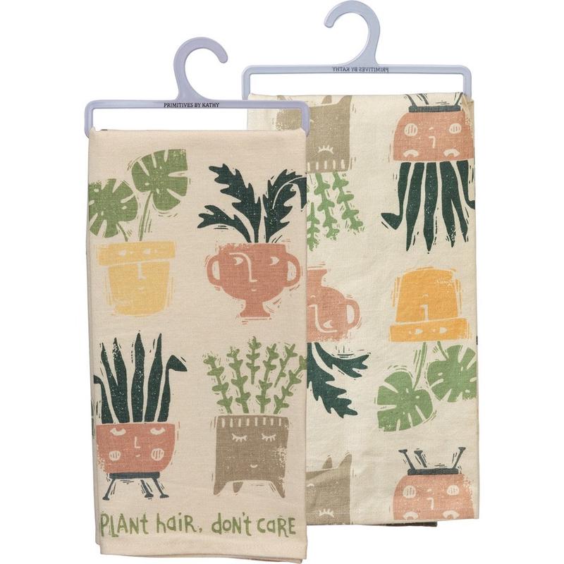Plant Hair Dish Towel