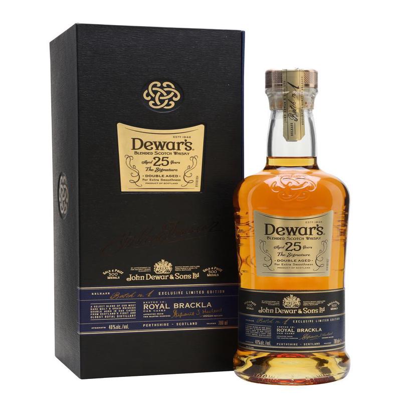 Dewar\'s Blended Scotch Whisky 25 Year Double Aged 750ml