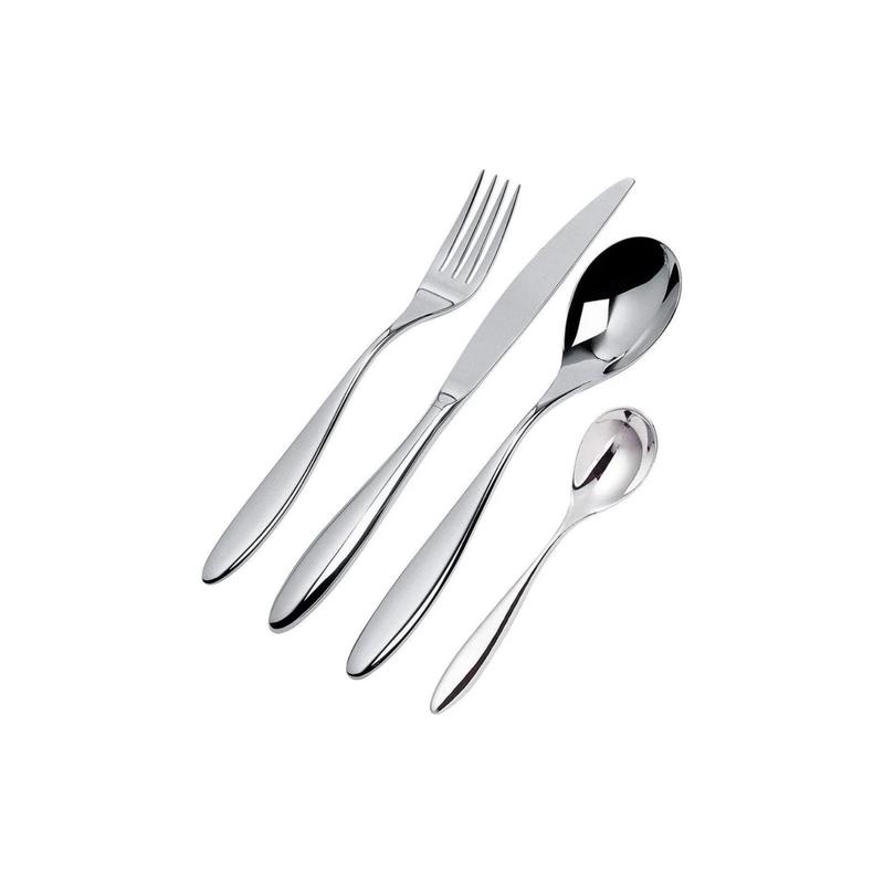 Alessi SG38S24 \"Mami\" 24 Piece Cutlery Gift Set, Silver