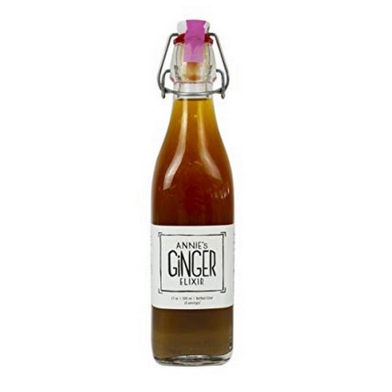 Annie\'s Ginger Elixir 17 Oz. 6-pack, healthy wellness beverage, non-GMO