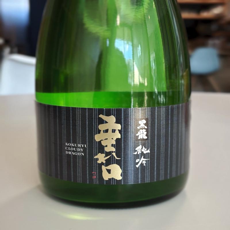Kokuryu Junmai Ginjo Nigori Tarekuchi Sak 720ml