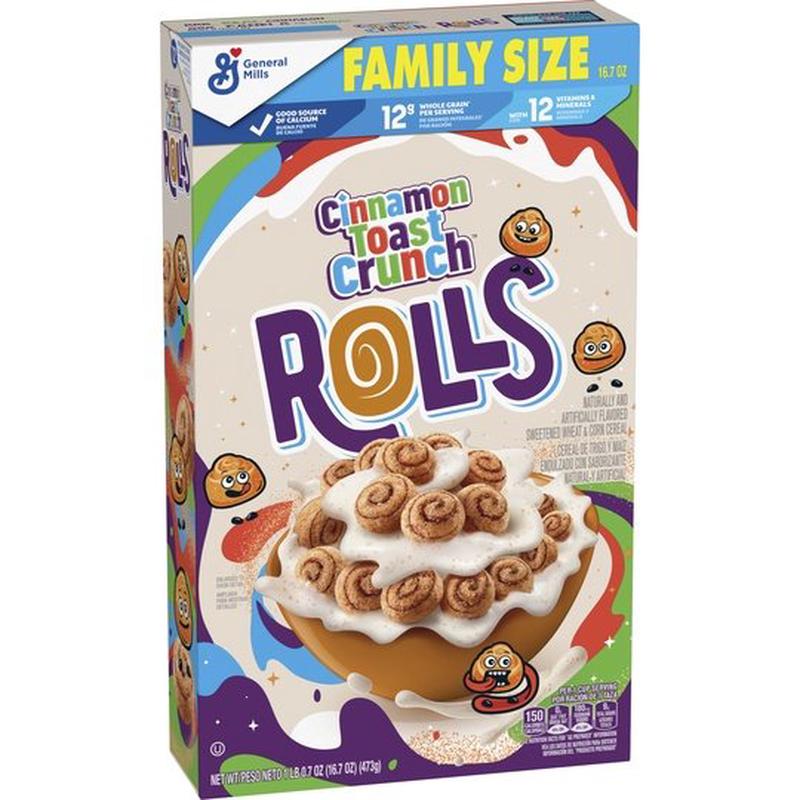 Cinnamon Toast Crunch Rolls Breakfast Cereal,16.7 OZ