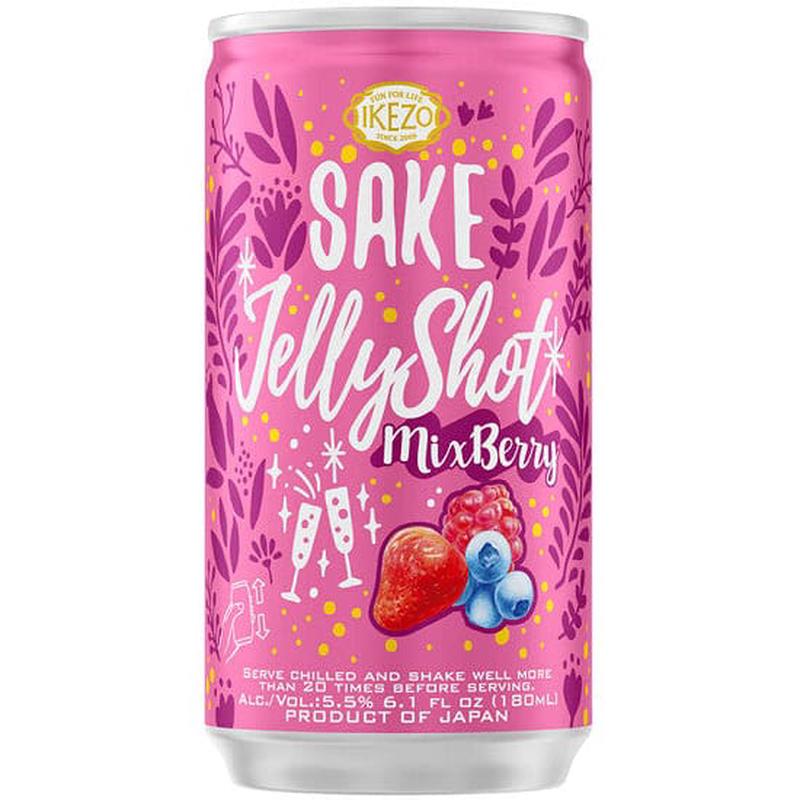 180ml can - Ozeki \"Ikezo\" Mixed Berry Jelly Shot Sake