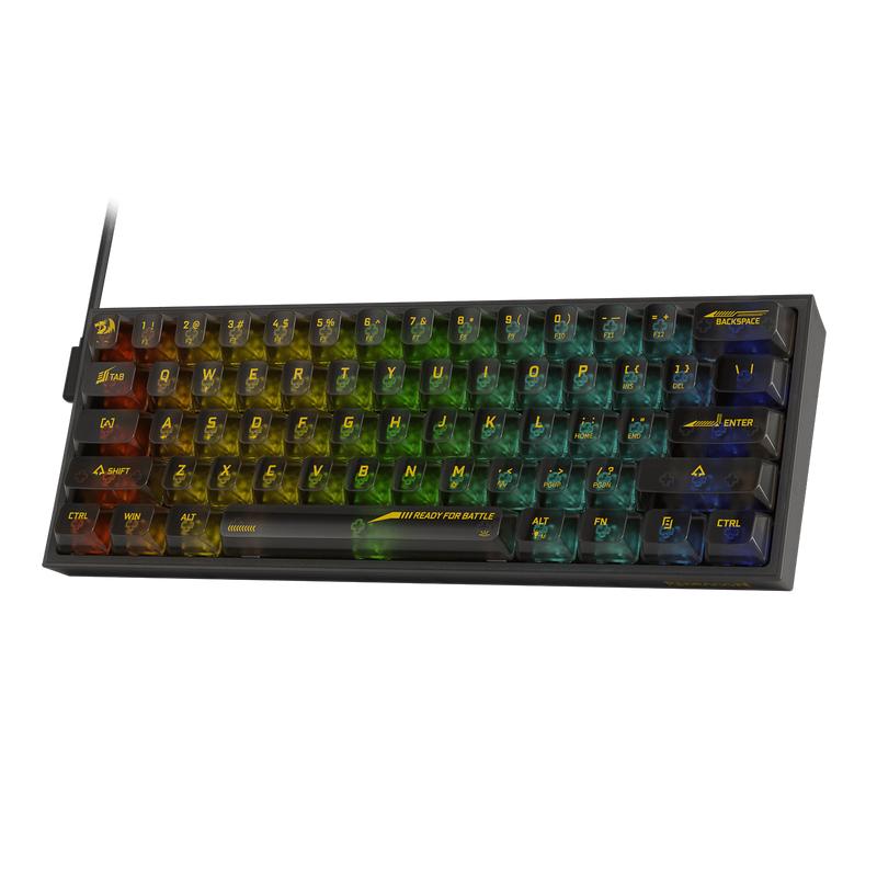 (Open Box) FIZZ K617 SE Full-Transparent Mechanical Keyboard